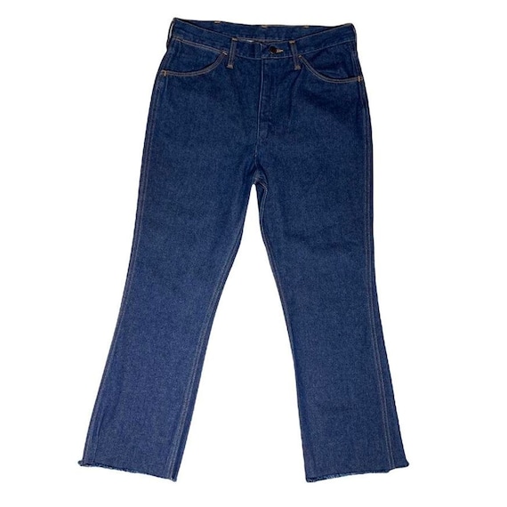 Wrangler Jeans 70s Sanfordset Boot Jean 945PW USA Flares Dark Wash