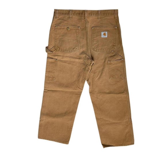 Carhartt B01BRN USA Made VTG Double Knee Duck Canvas Carpenter