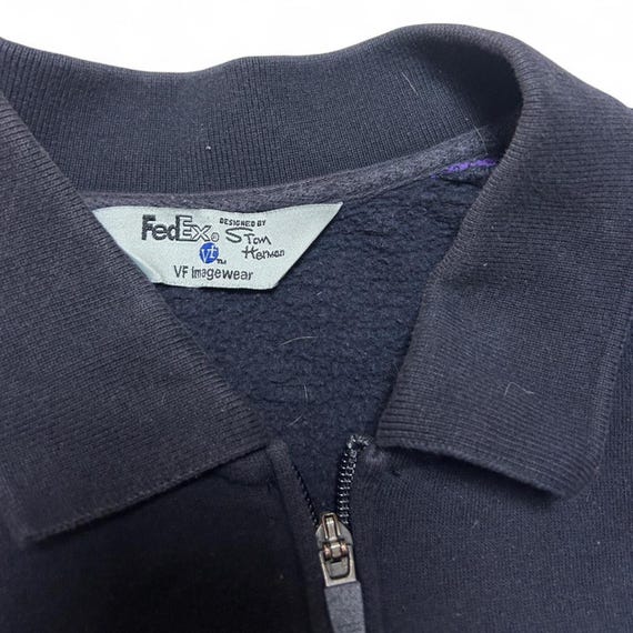 FedEX stan herman / ニット ジップアップ 刺繍 デザイン古着 【公式通販】