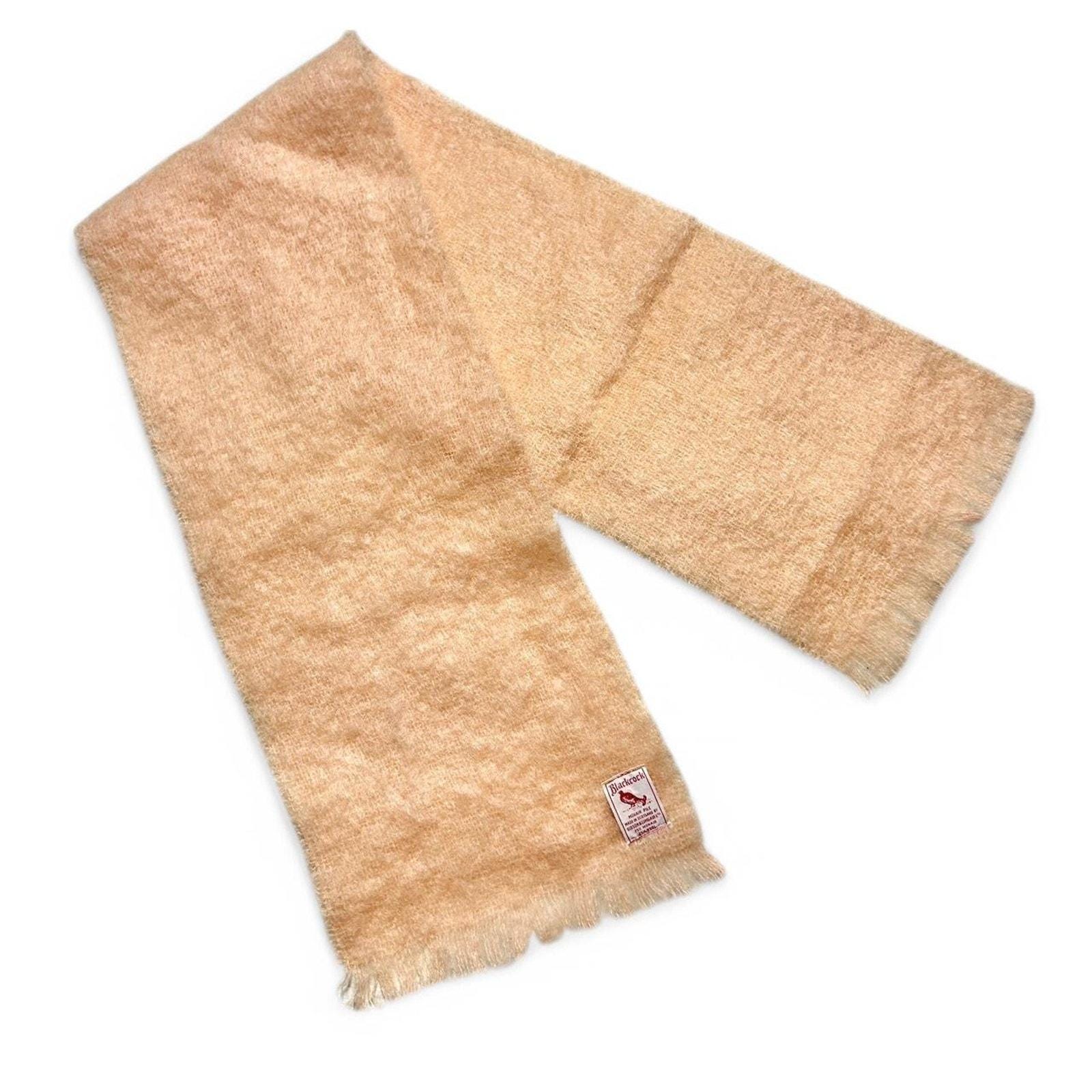 Blackcock Made in Scotland Gibson & Lumgair Mohair Pile Cream Wool