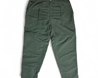 Patagonia Vintage 90s G.I. Khaki Tan Belted Outdoor Hiking Pants