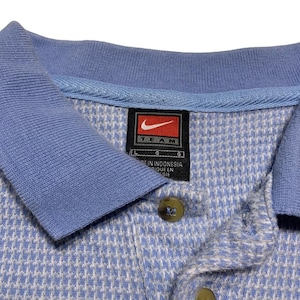 UNC Tarheels Nike Sportswear blauwe katoenen golfpoloshirt met korte mouwen, groot afbeelding 3