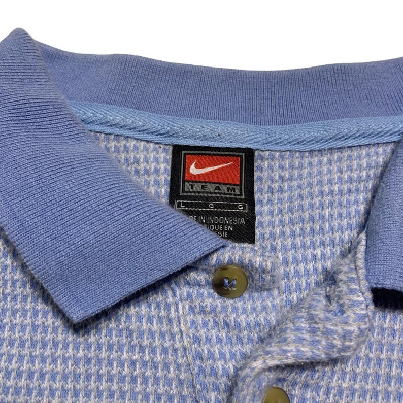 UNC Tarheels Nike Sportswear blauwe katoenen golfpoloshirt met korte mouwen, groot afbeelding 3