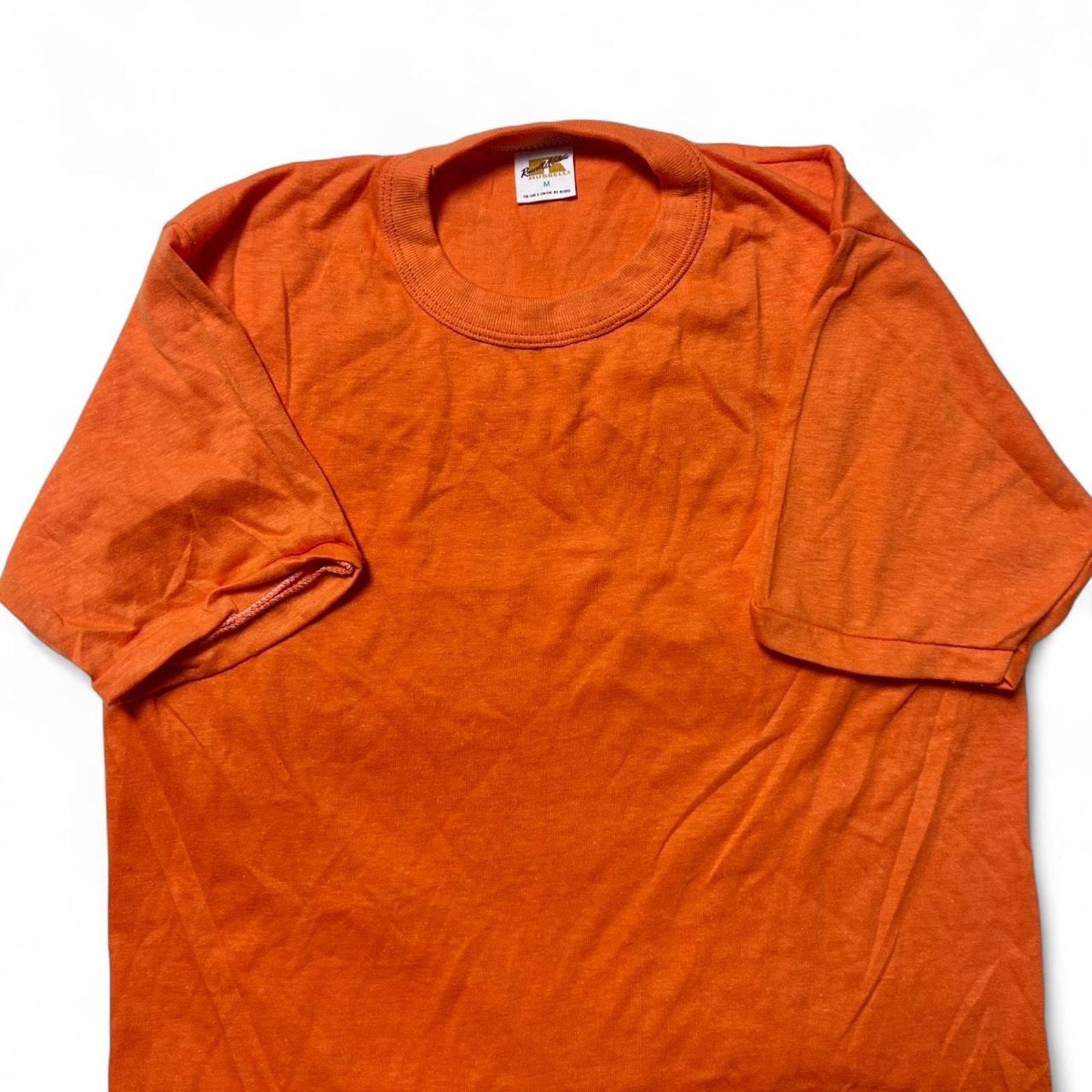 Russell Athletic 70s Vintage Gold Tag Crewneck T-shirt Tee Small