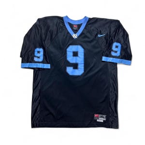Camiseta deportiva de fútbol americano vintage de los Carolina Tar Heels de la UNC, años 90, de Nike, talla XL imagen 1
