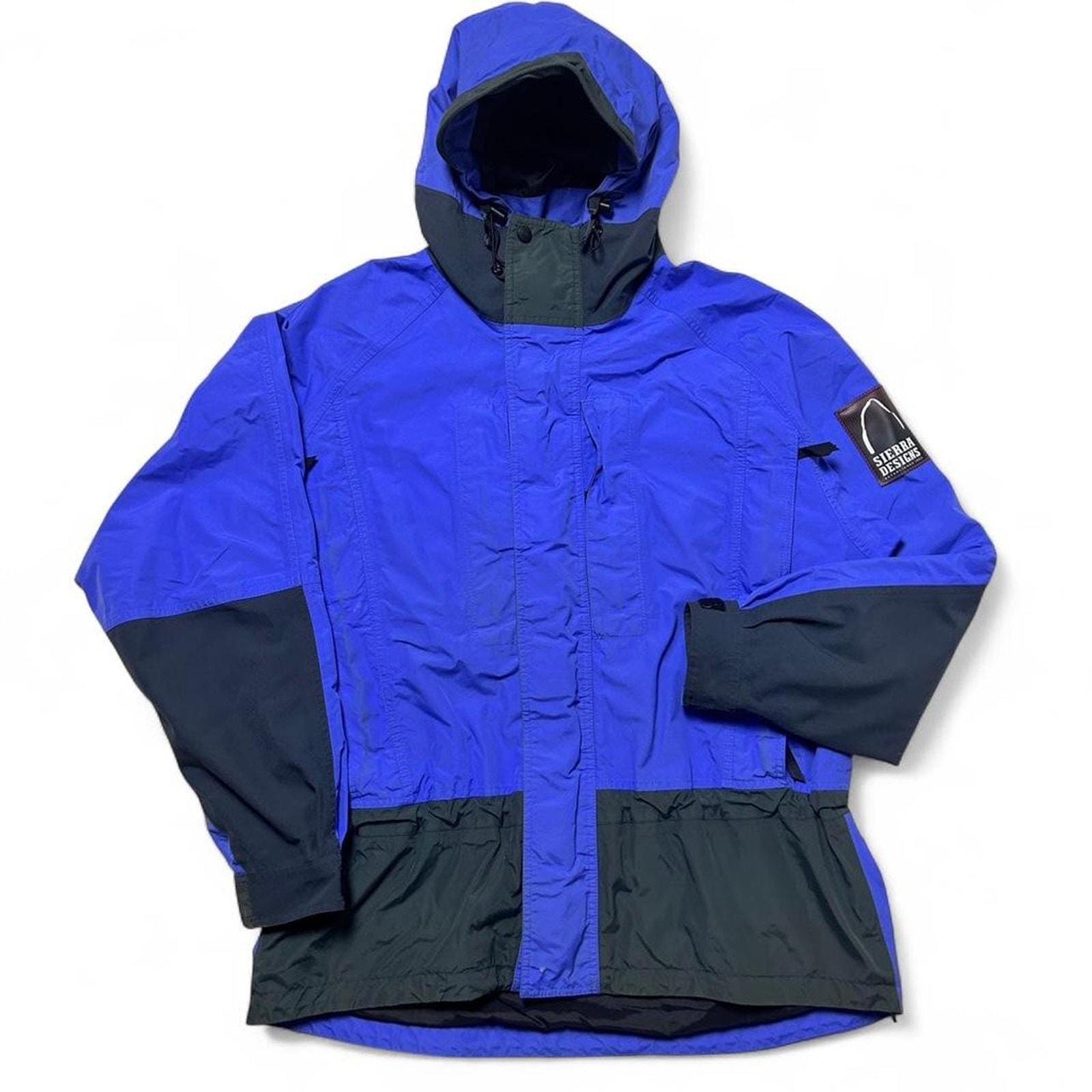 Sierra Designs Gore-tex Vintage Blue Mountain Parka Gorpcore 