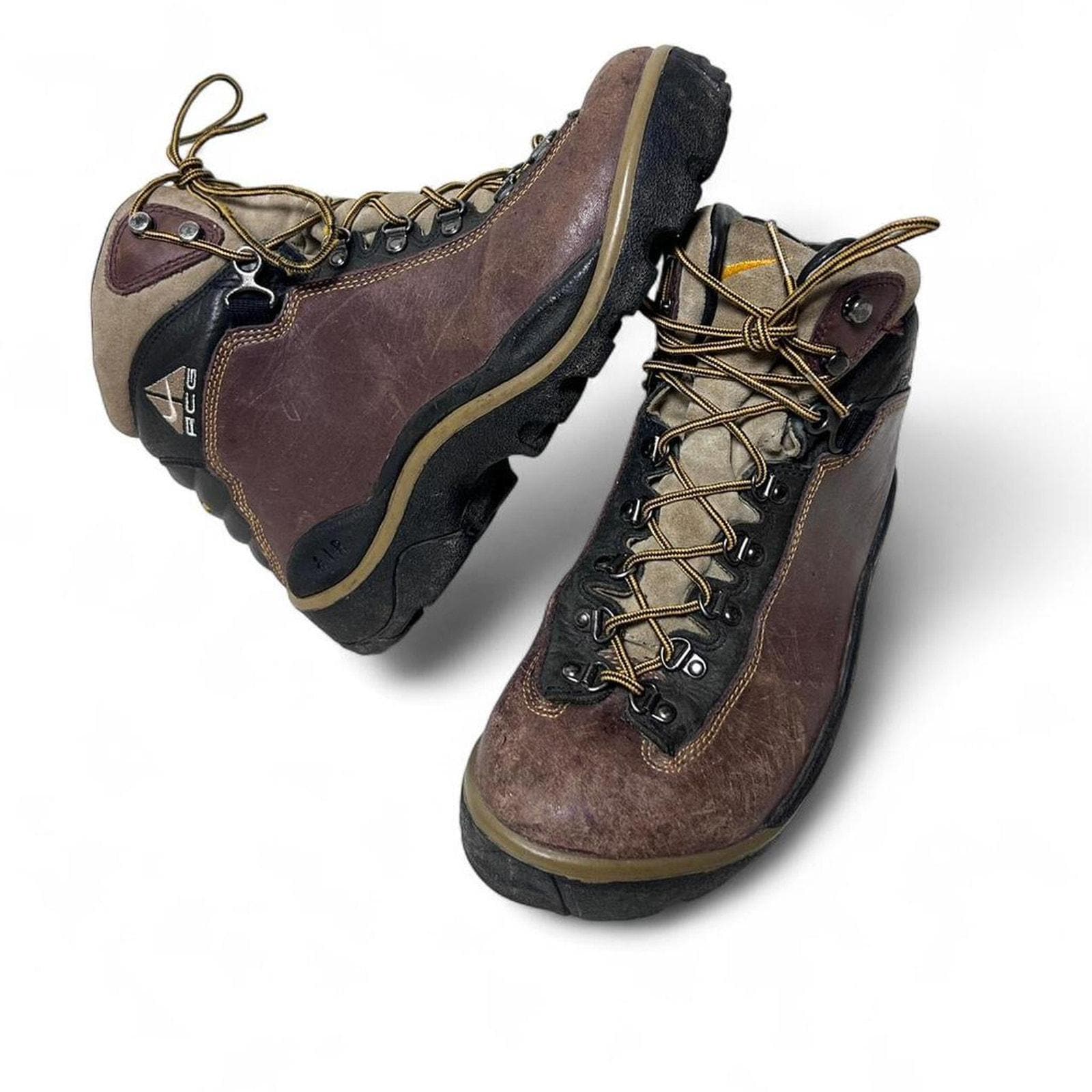 Nike ACG Vintage 90s Zoom Air Leather Hiking Boot Womens US 8 