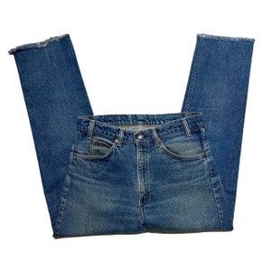 Levi’s Jeans 505 Vintage 80s USA Made Medium Wash Denim Pants 34x28