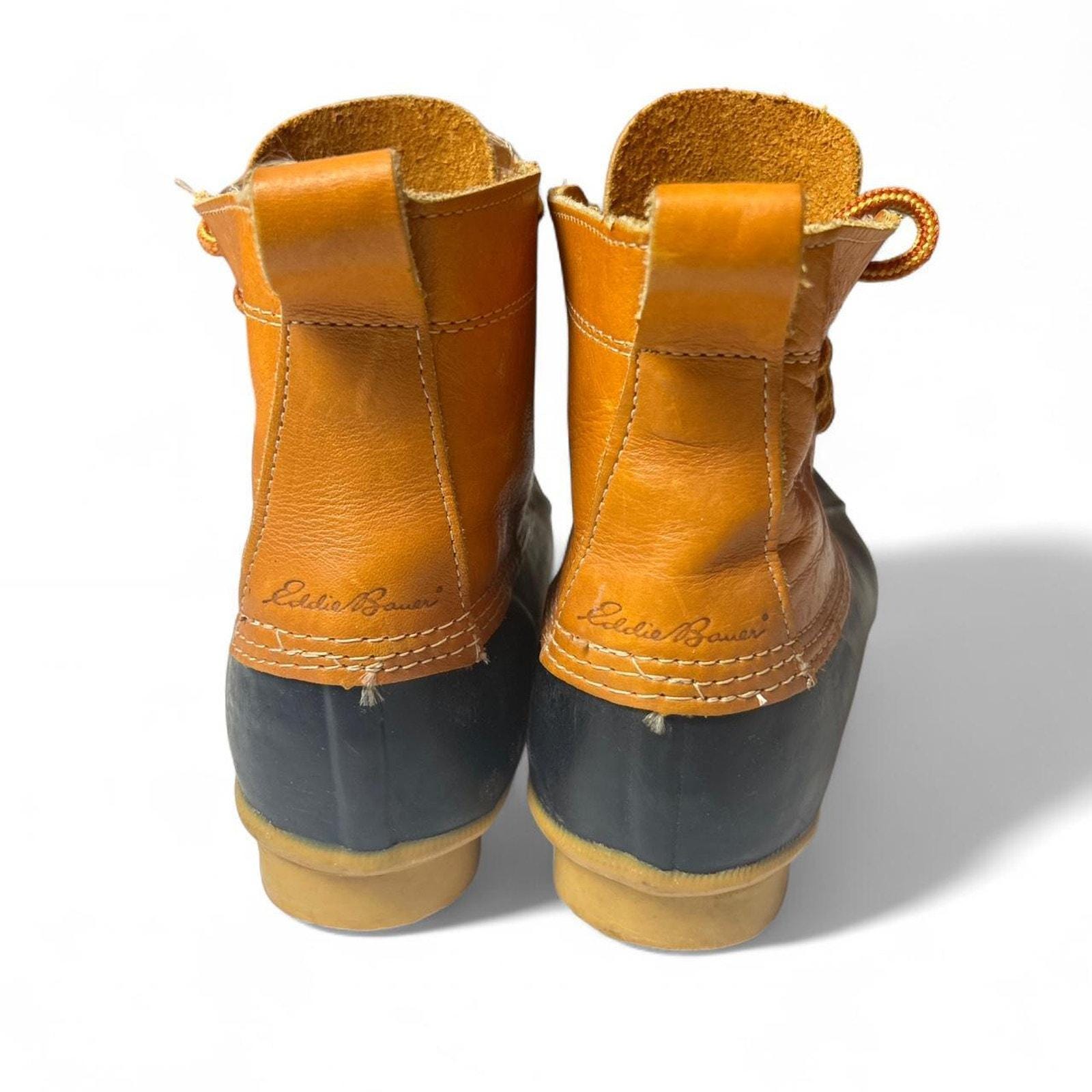 Eddie Bauer Vintage USA Made Hunting Shoe Waterproof Duck  display picture 1
