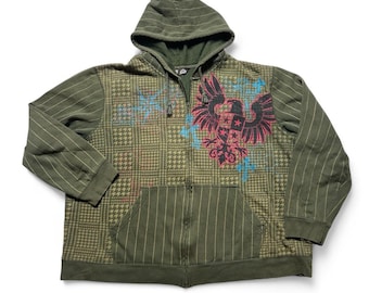 トップス 90s Vintage border cotton knit hoodie il_340x270.7337746529_3keb.jpg