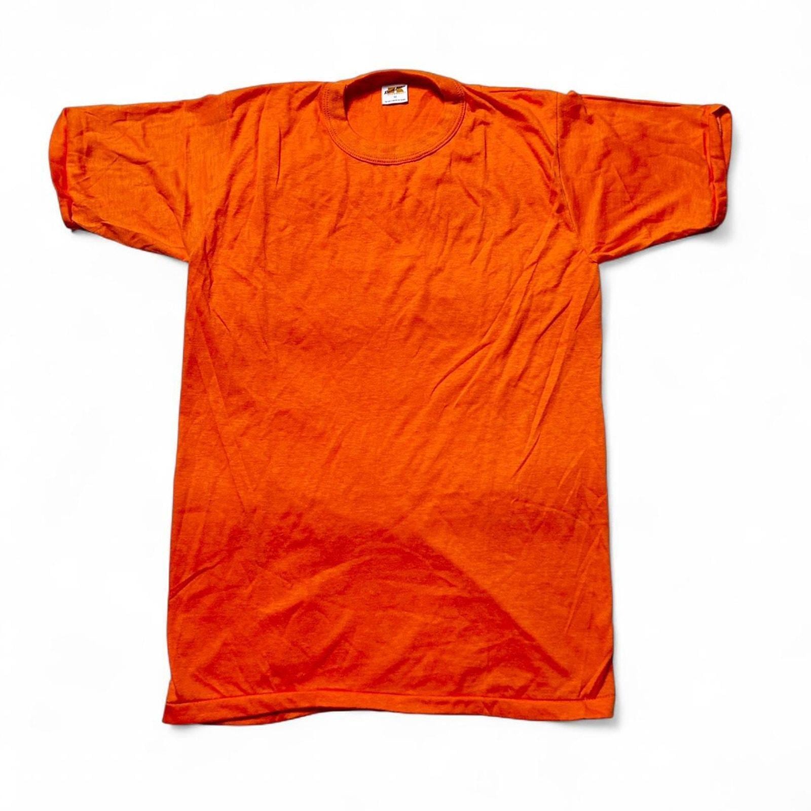 Russell Athletic 70s Vintage Gold Tag Crewneck T-shirt Tee Small