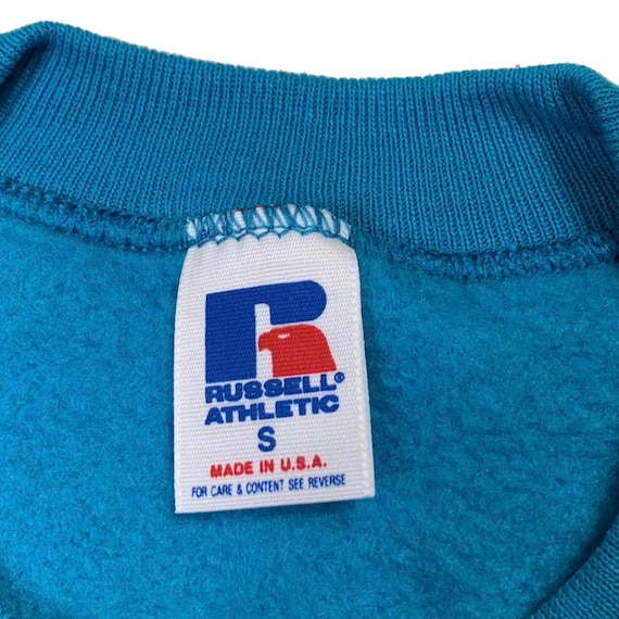 Russell Athletic Vintage 90s USA Made Deadstock NWT Blue