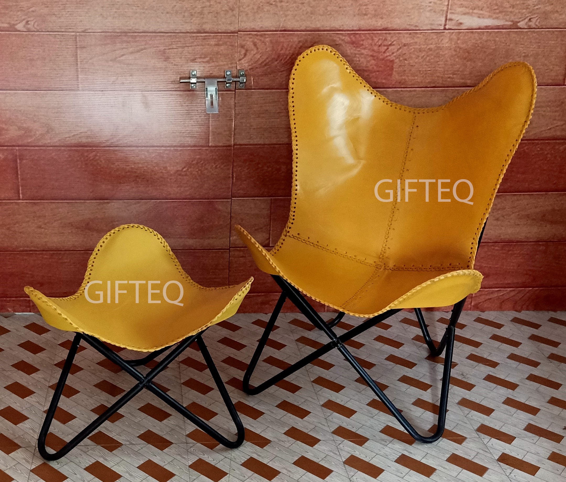chaises De Salon En Cuir