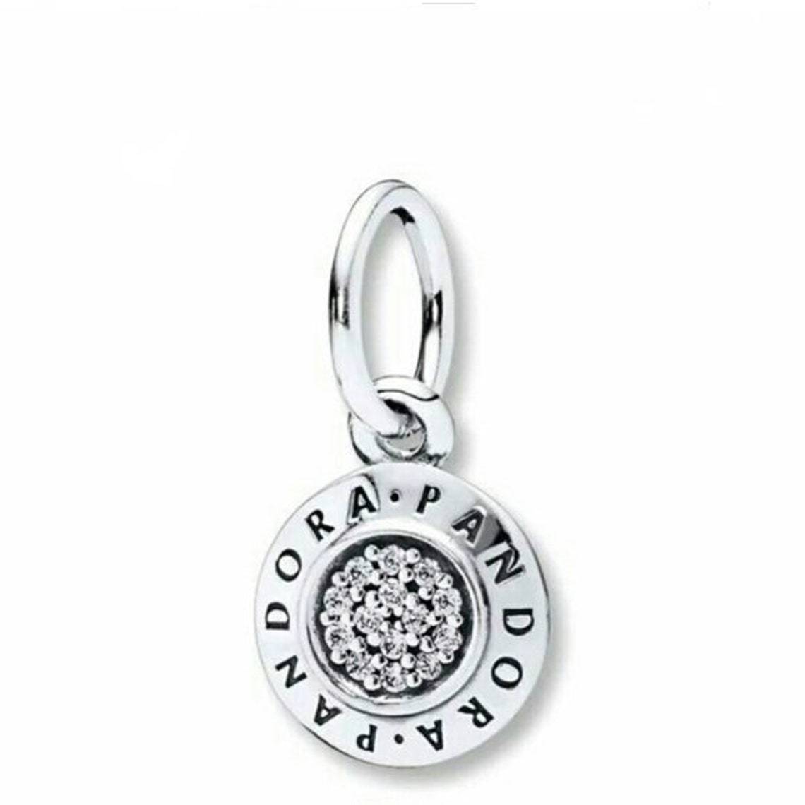 Pandora Signature Logo Charm S925 ALE Etsy