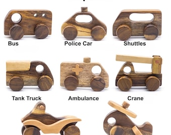 Police Car Blank Shape Wooden Pack Bundle Plywood Hobbies Set #1129
