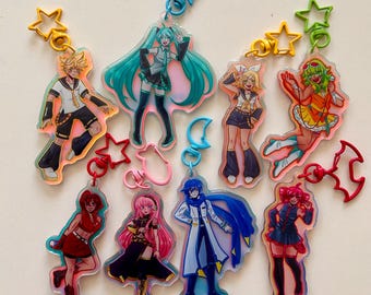 Vocaloid 3.5” acrylic charms