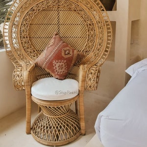 Peacock chair cushion store