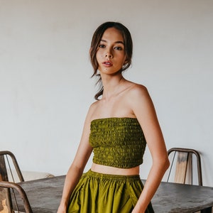 Douhoow Tube Top for Women Summer Girls Solid Color India