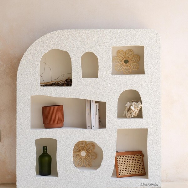 White Wall Shelf Etsy