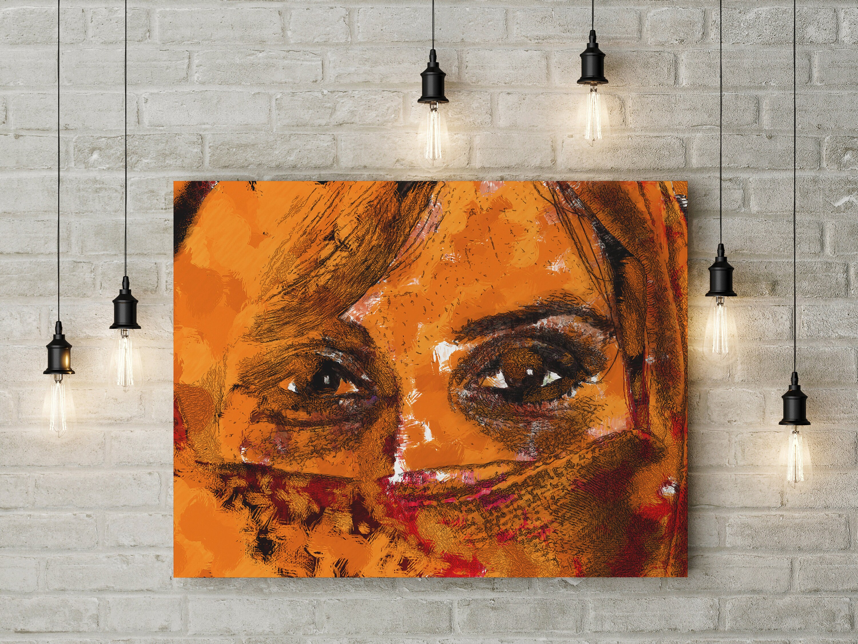 Woman Abstract Print Abstract Wall Art Printable Wall Art Etsy