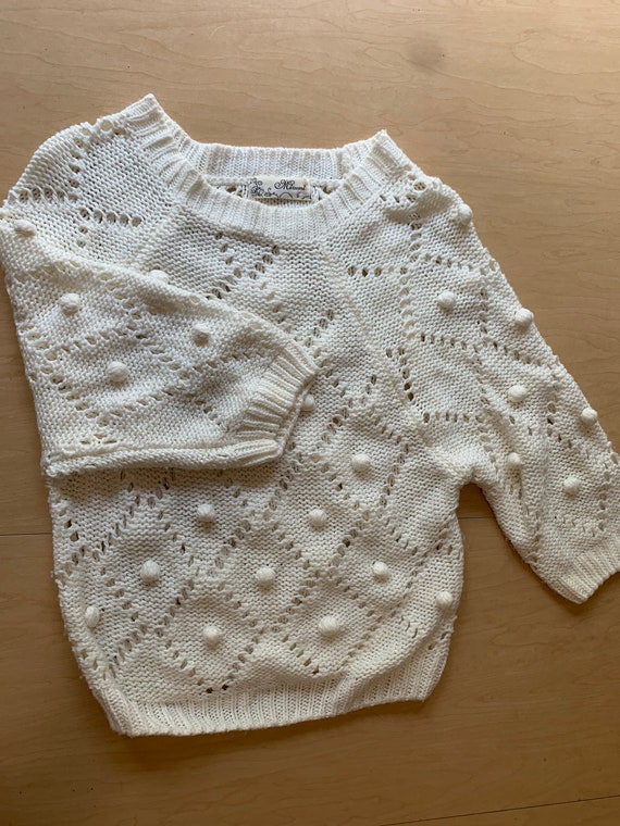 puff ball sweater