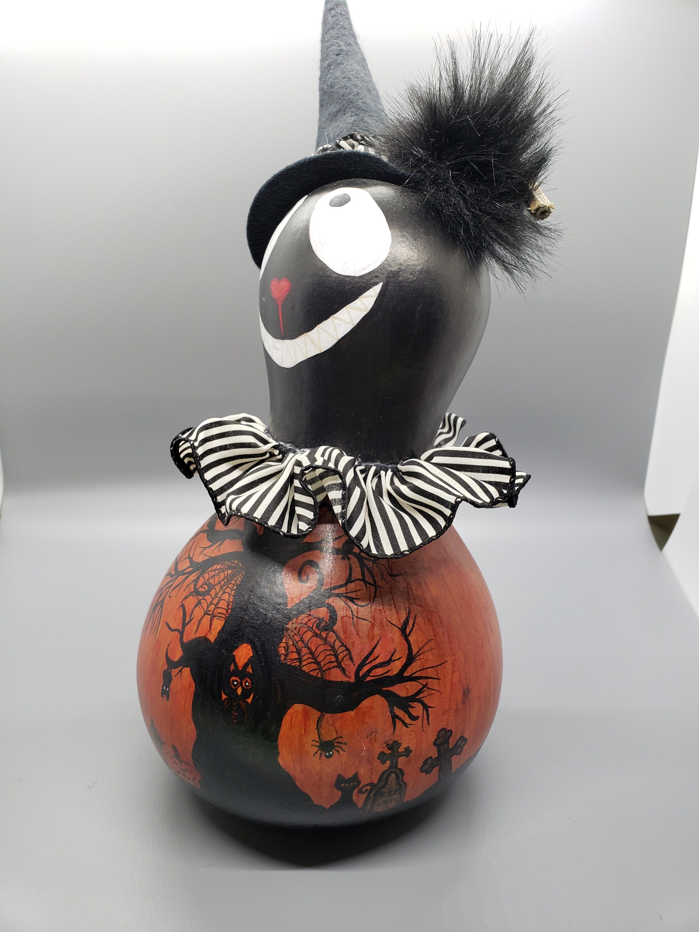 Halloween Gourd Art Etsy