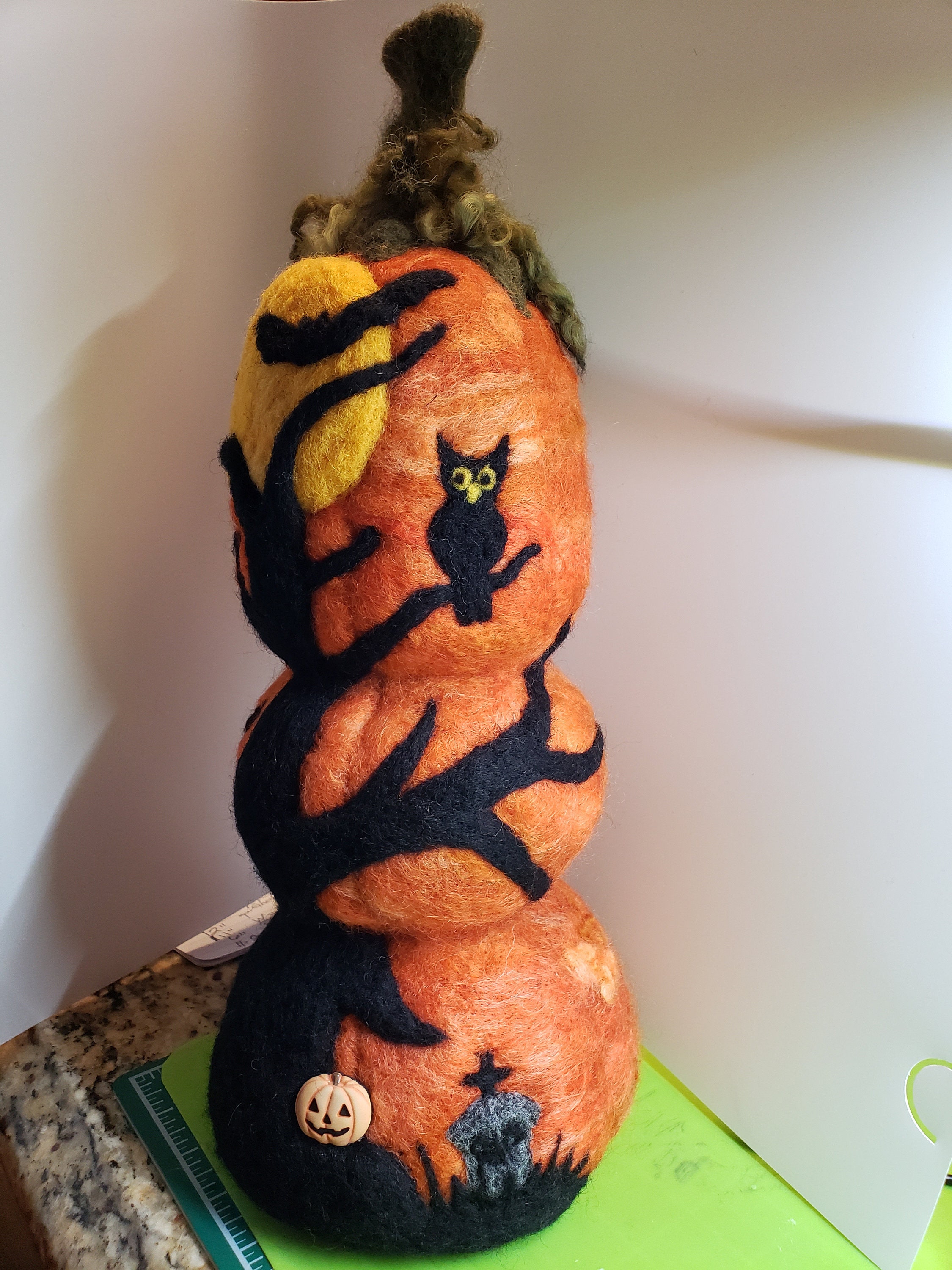 Needle Felted Halloween Decor Etsy.de
