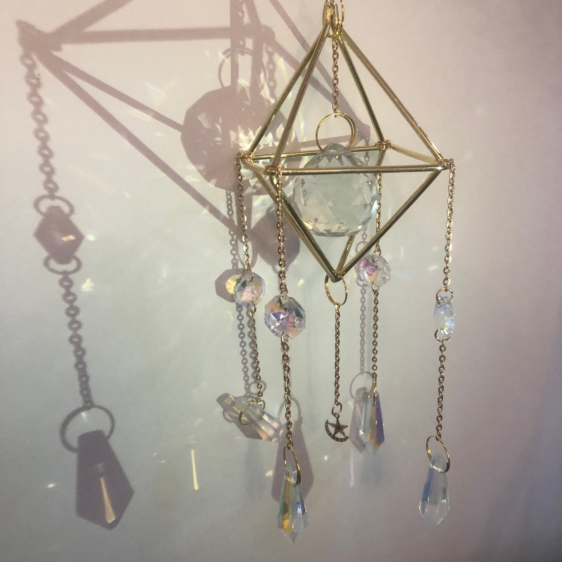 Handmade Suncatchers for windows crystal light catcher Etsy