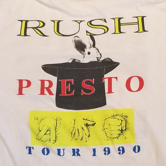 Vintage Rush Presto Tour 1990 - image 4