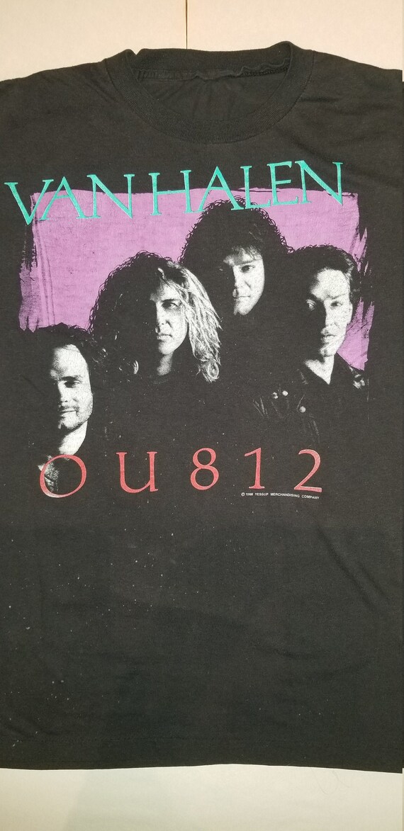 Vintage Van Halen OU812 Concert Tshirt - image 3