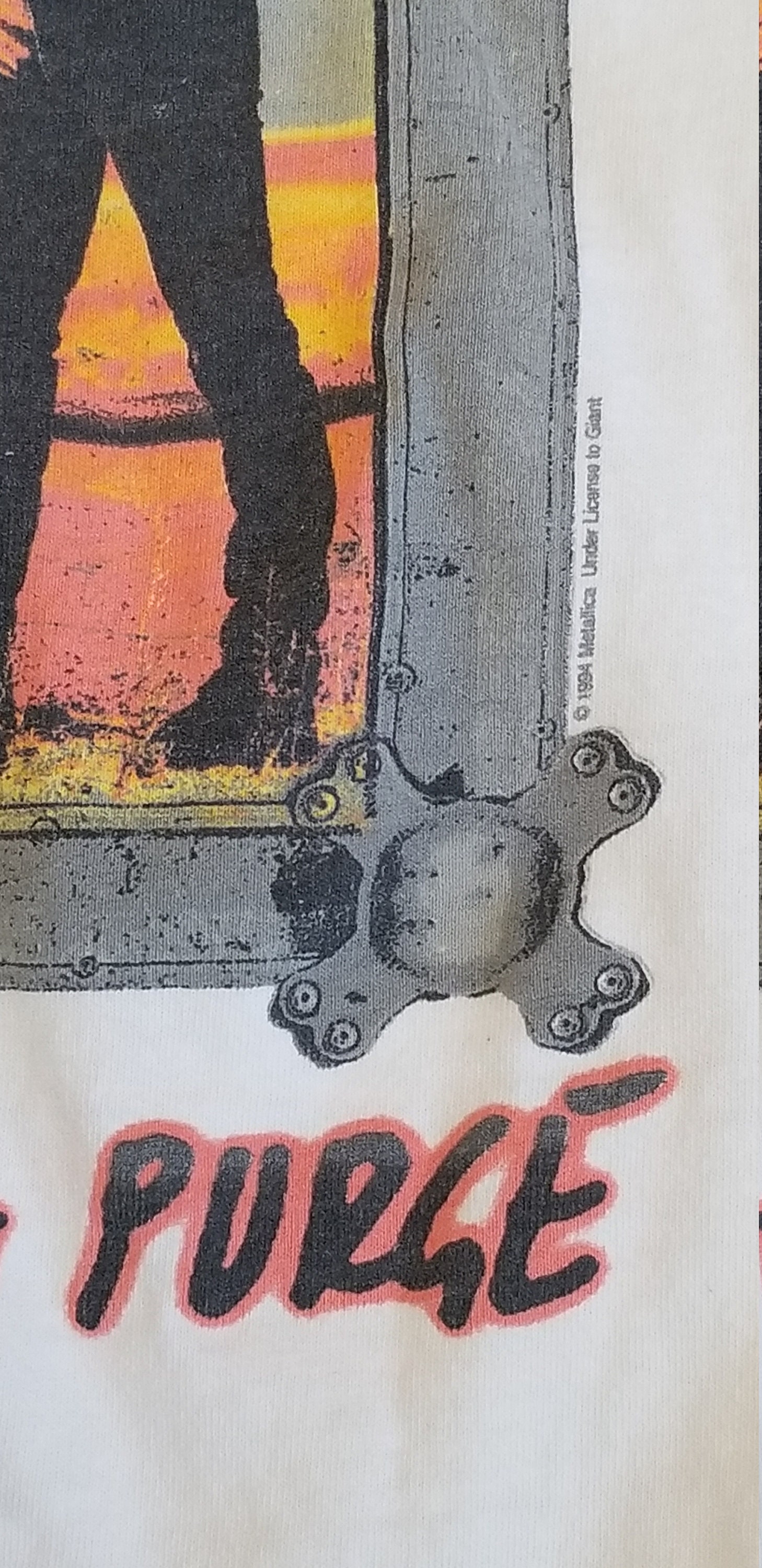 Vintage Metallica 1994 Live Shit: Binge & Purge Giant Tshirt - Etsy