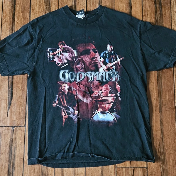 Vintage GodSmack  "Smack This!" 2000s Concert Tshirt