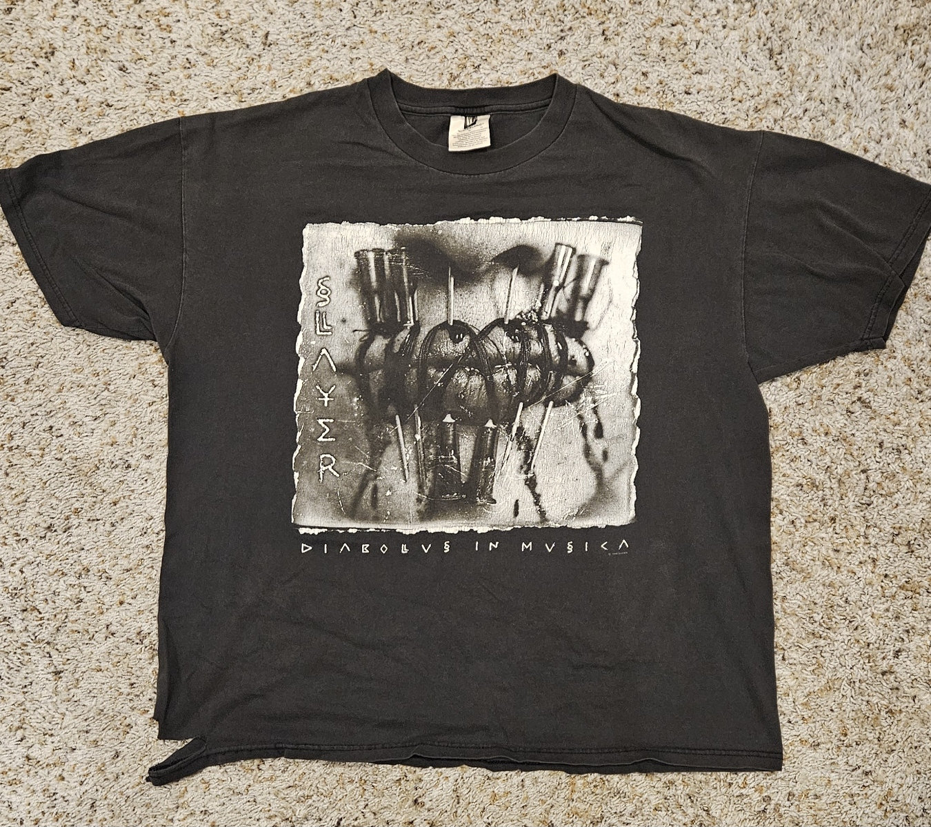 Vintage - 1998 - Slayer - Diabolus in Musica - Concert T-shirt - Etsy