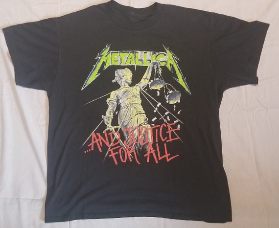 Vintage Metallica "And Justice For All" Tour 88' … - image 1