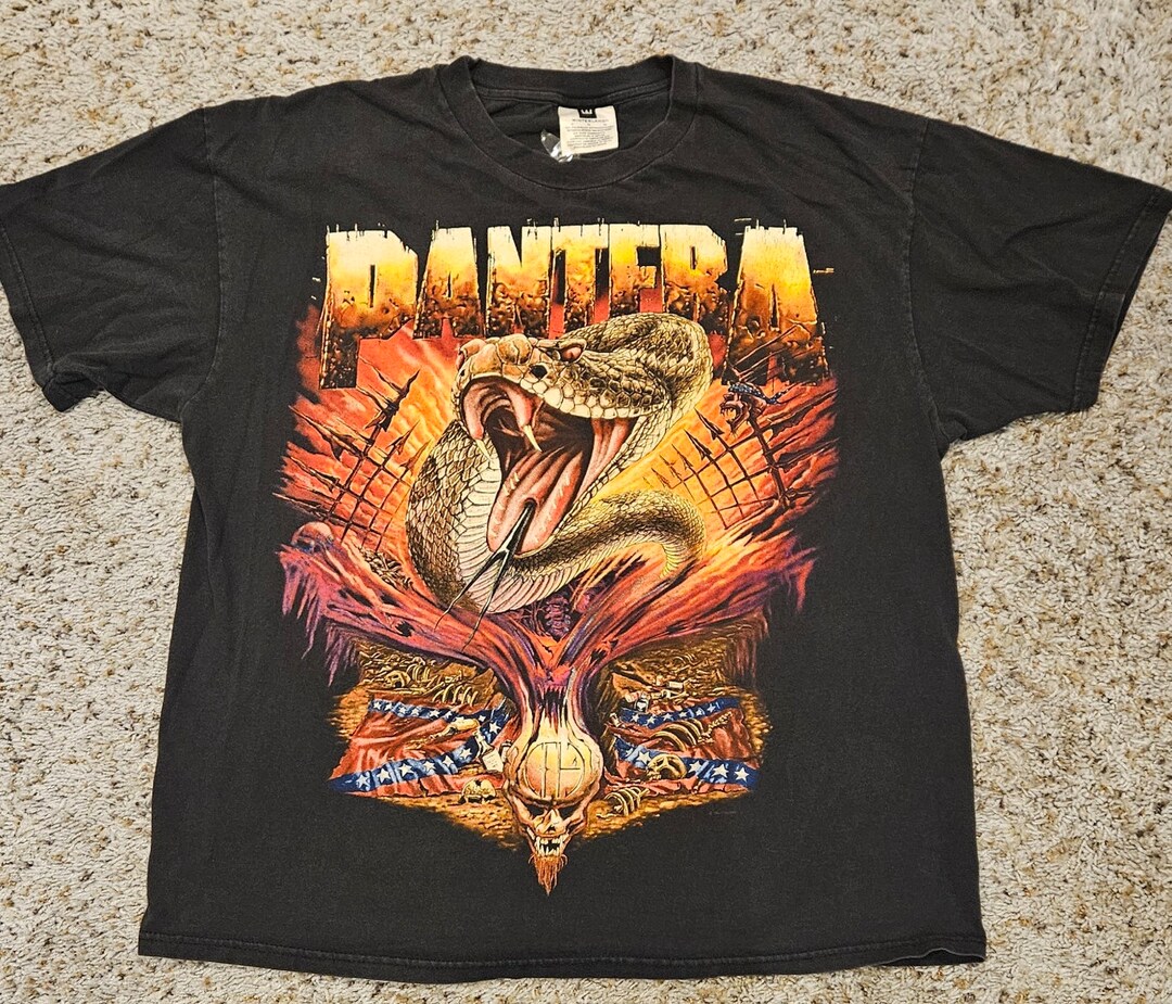 PANTERA EUROPEAN TOUR 1998 Tシャツ XL Vintage - 1998 - Pantera - Trendkill European Tour - Concert