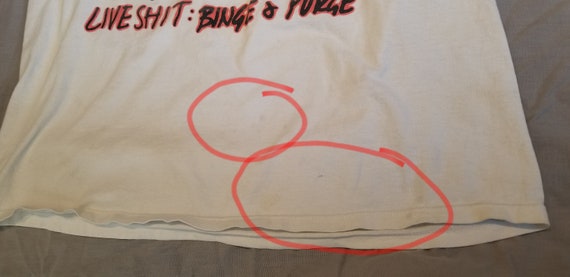 Vintage Metallica 1994 Live Shit: Binge & Purge Giant Tshirt - Etsy