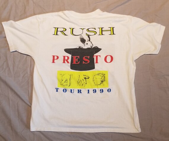 Vintage Rush Presto Tour 1990 - image 2