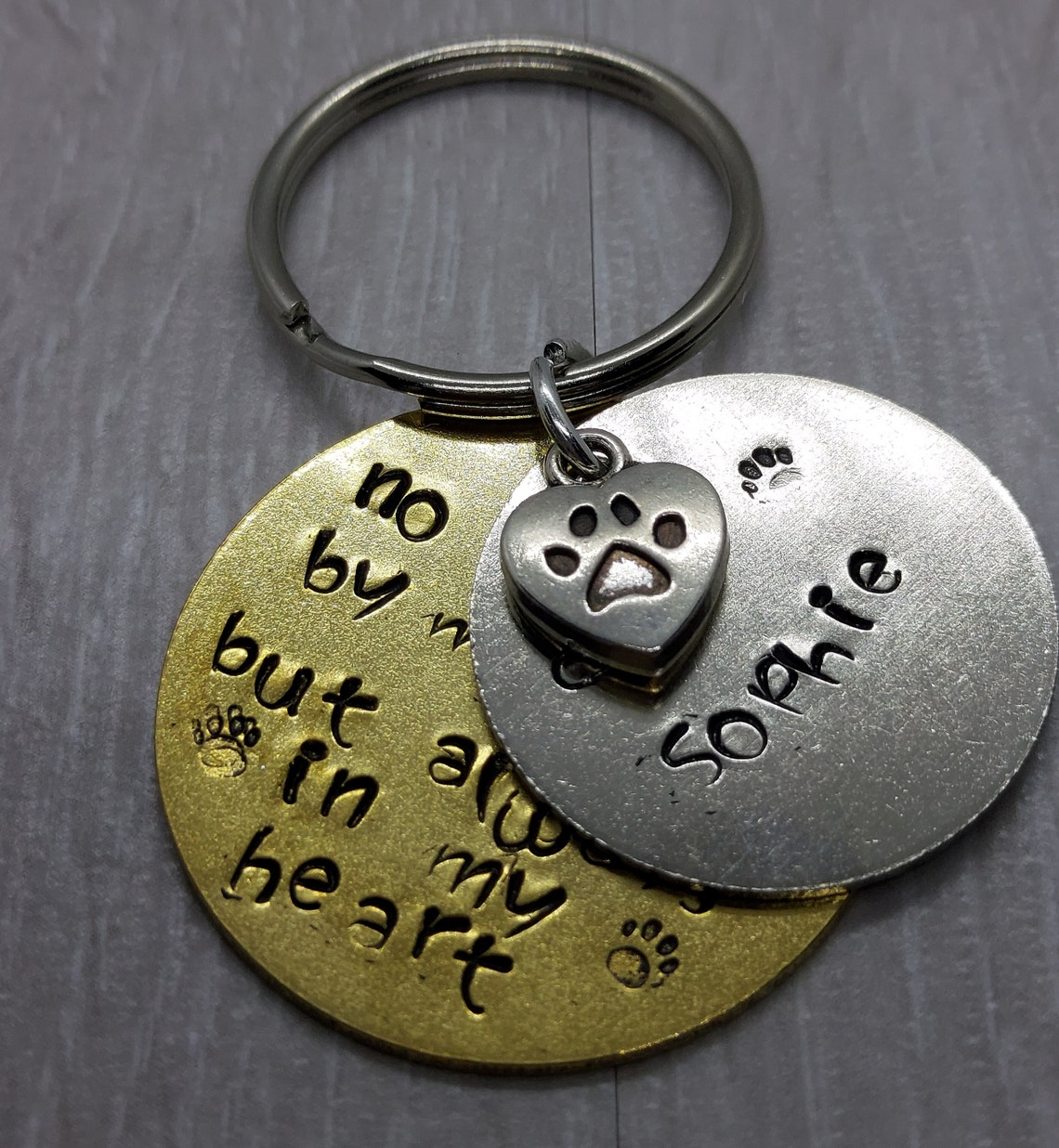 Pet Memorial Keyring Etsy