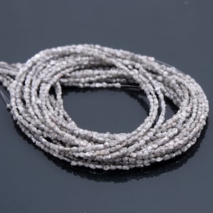 Perlina di diamante bianco naturale non tagliata Perlina di diamante grezzo Perlina di diamante Perlina di diamante non tagliata Perlina di diamante grigio Schegge di diamante Non tagliate Regalo fatto a mano