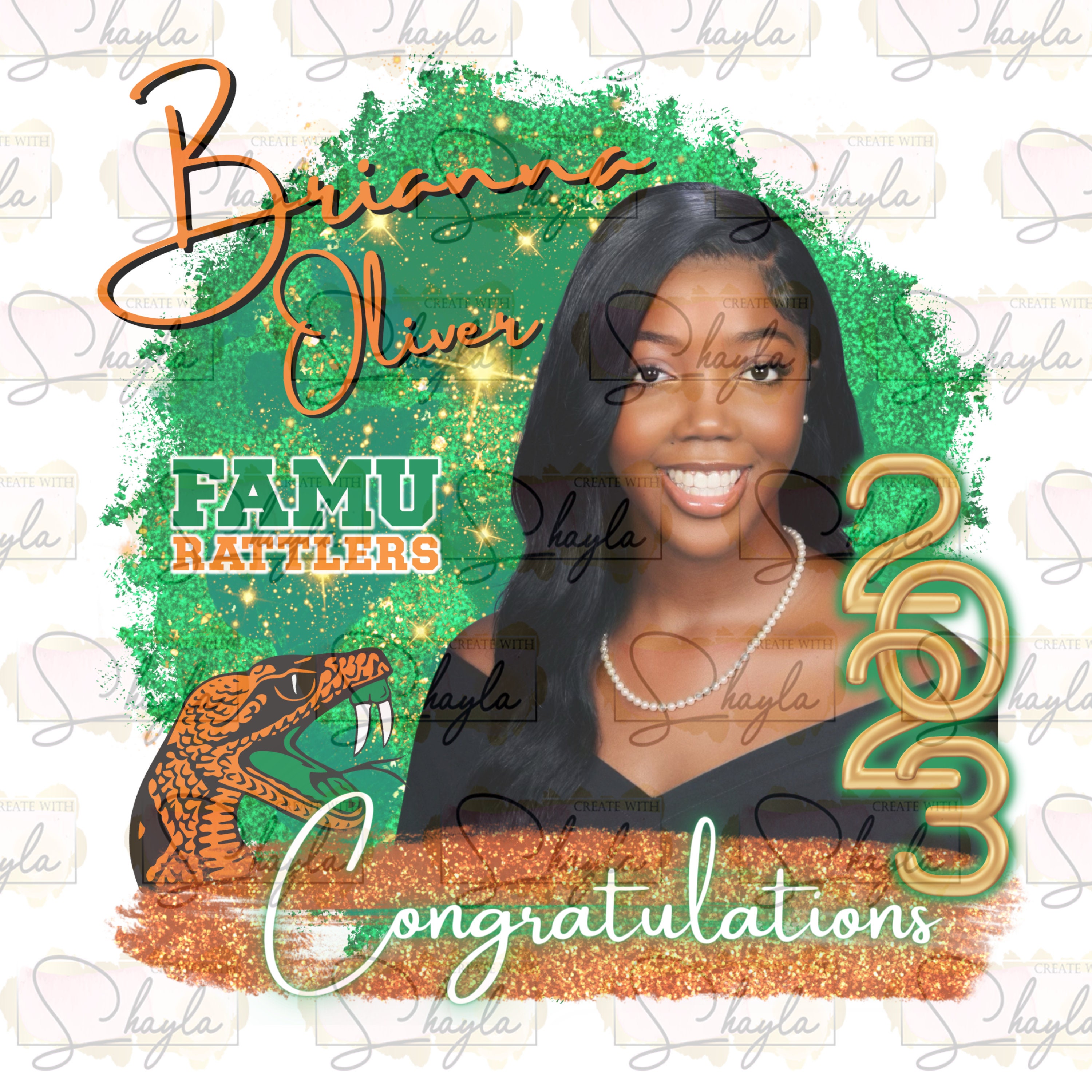 Famu Rattlers Sparkling Shirt Template - DIGITAL FILE ONLY - Etsy