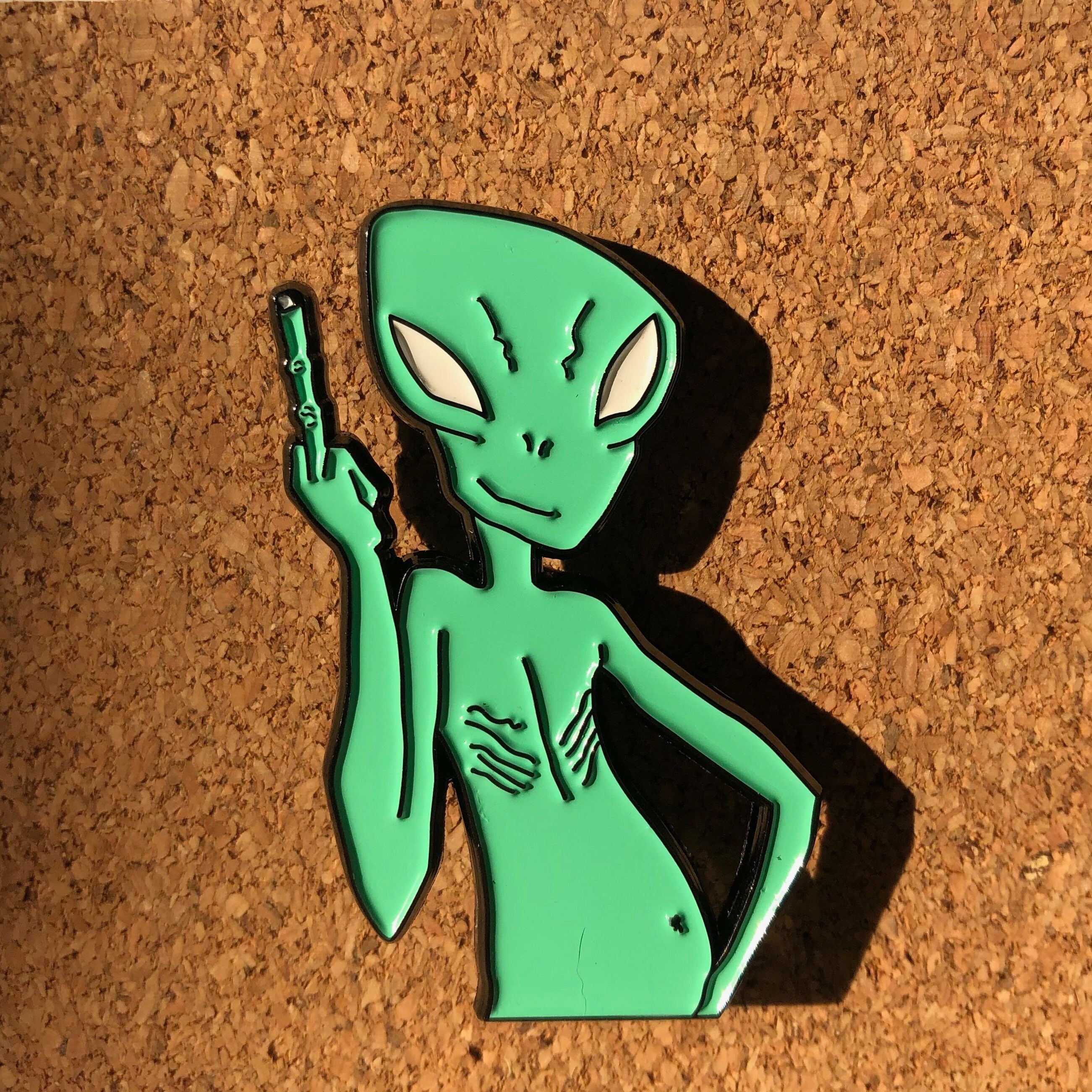 Alien Pin - Etsy