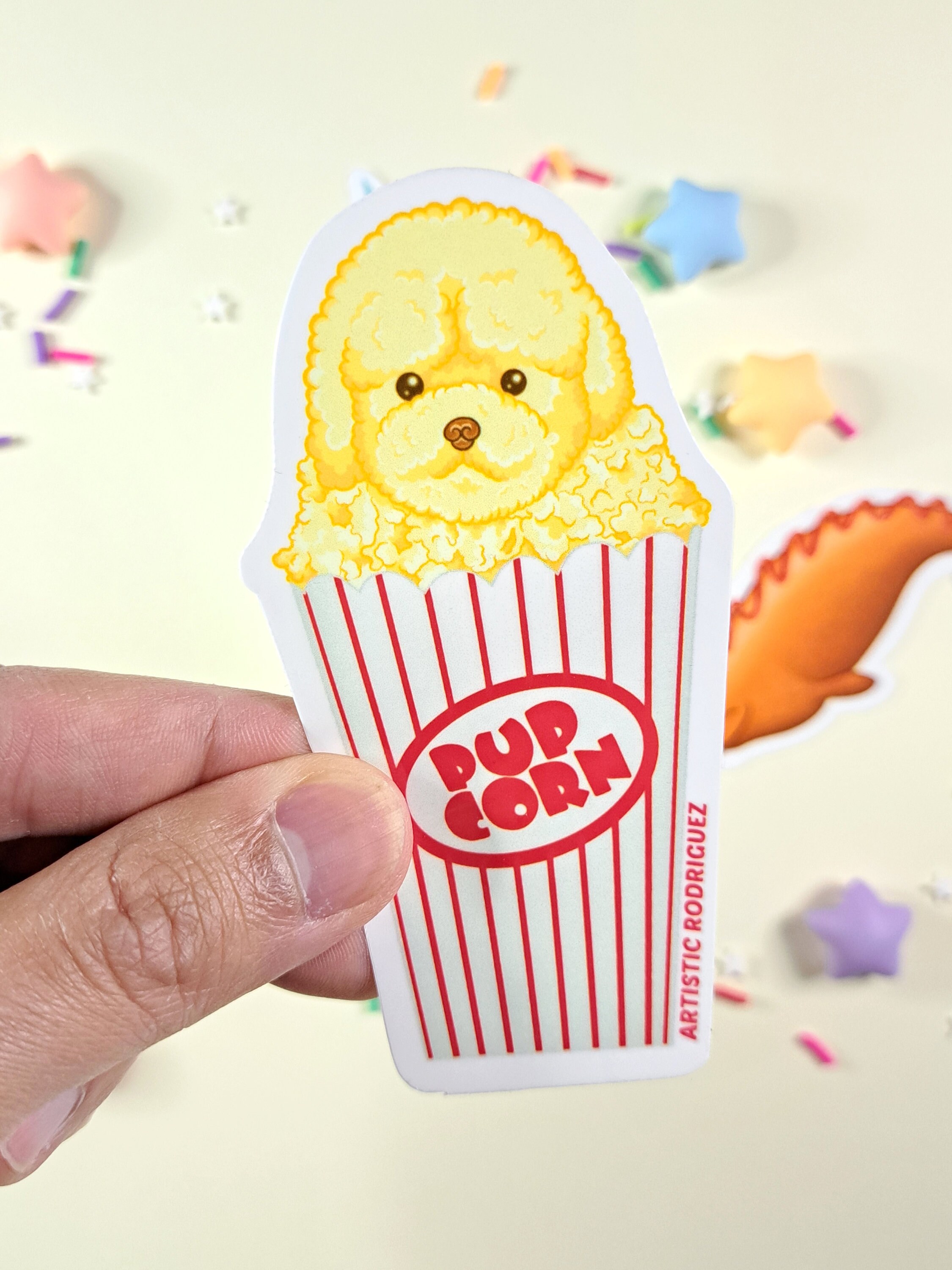 Carnival Snacks Sticker Pack | Sweets | Food Sticker Pack | Cute ...