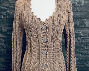 Strickanleitung: Edle Trachtenjacke