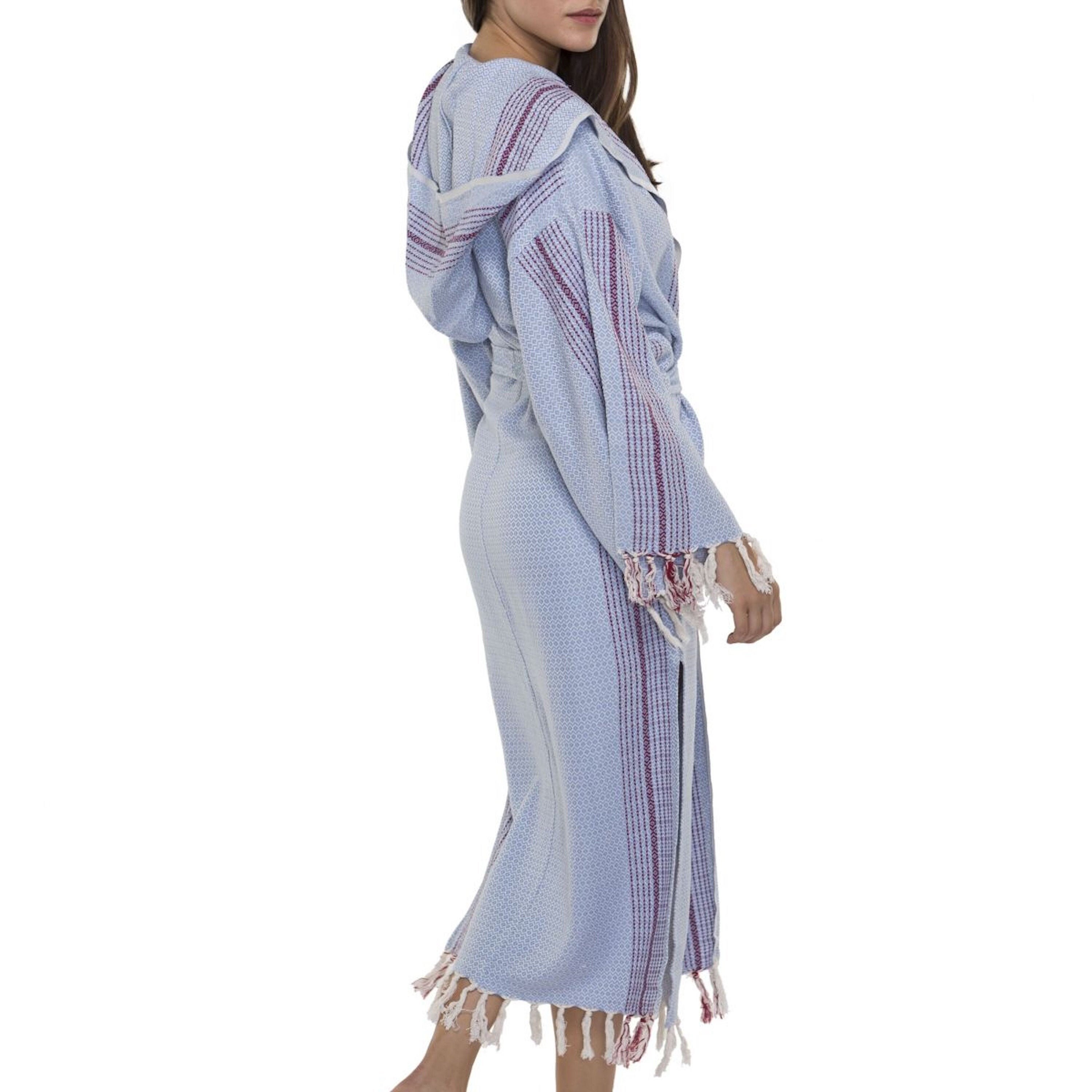 Set Of 2 Turkish Bathrobe Turkish Cotton Robe Spa Robe Etsy