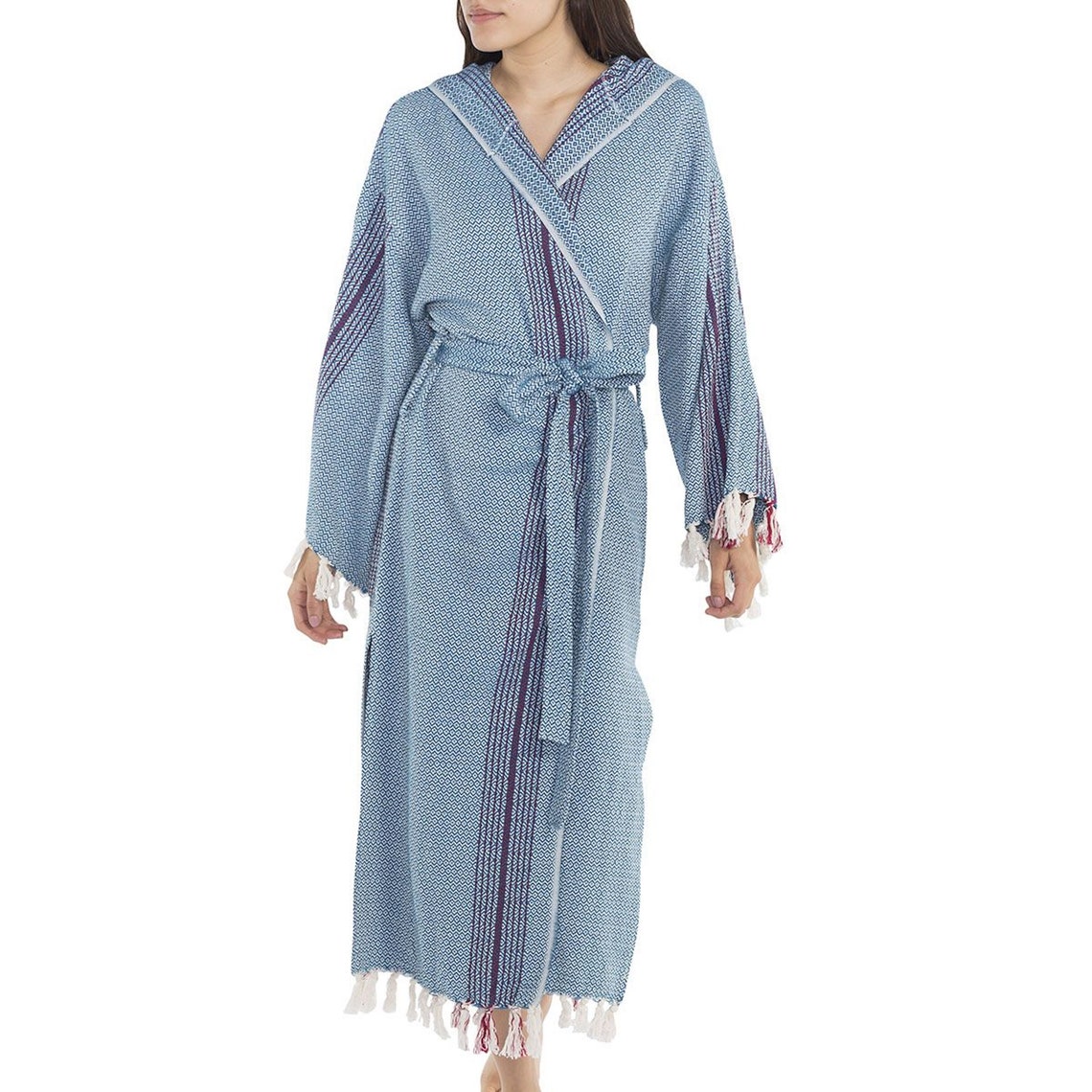 Set of 2 Turkish Bathrobe Turkish Cotton Robe Spa Robe Etsy