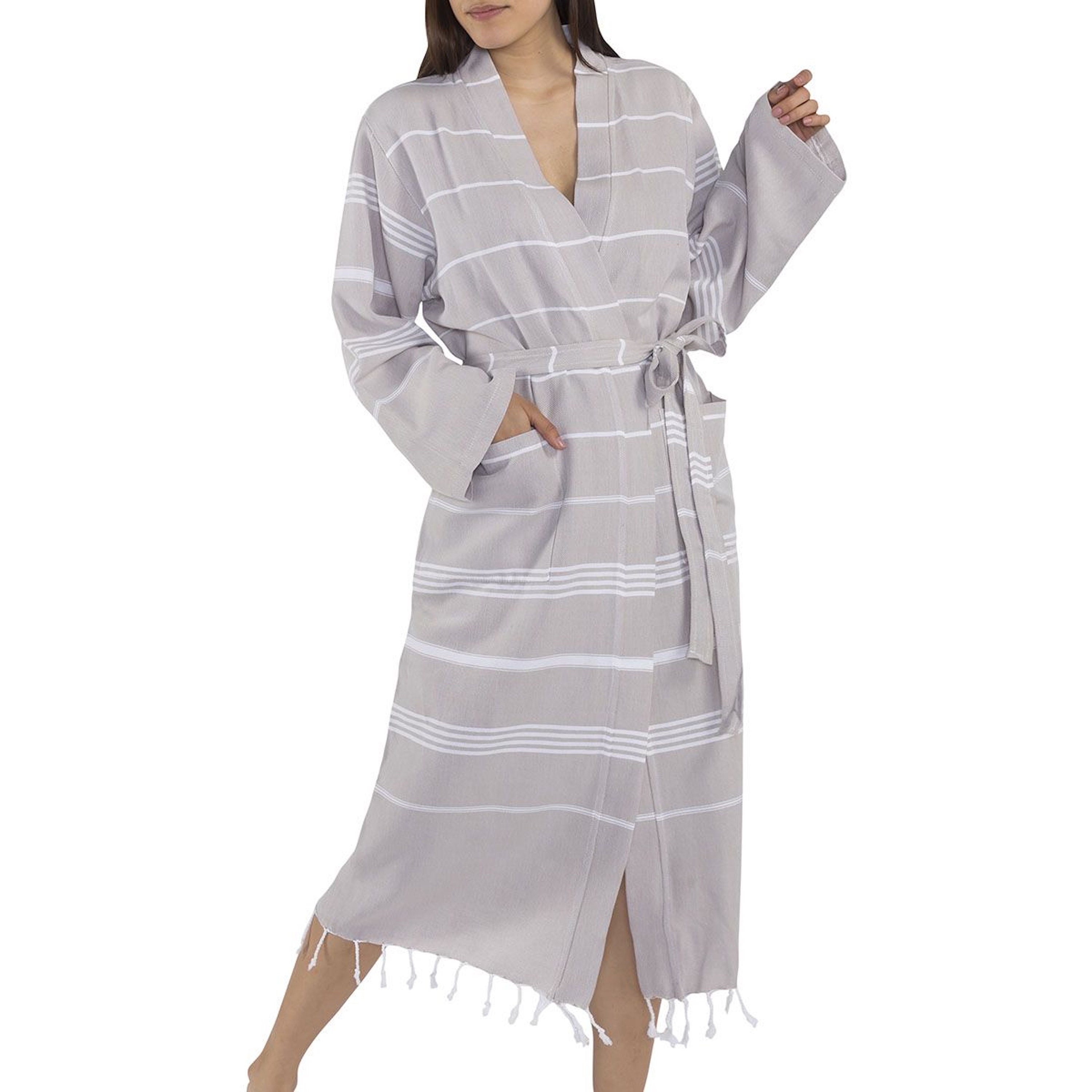 Set of 2 Turkish Bathrobe Turkish Towel Robe Turkish Etsy