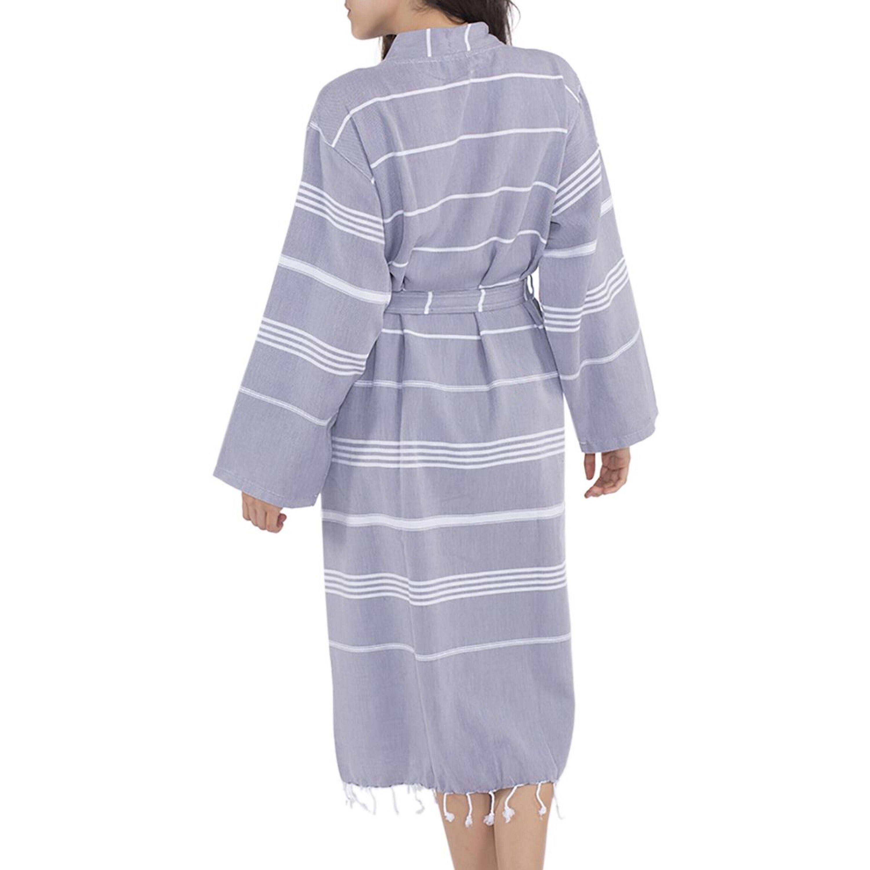 Set of 2 Turkish Bathrobe Turkish Towel Robe Turkish Etsy