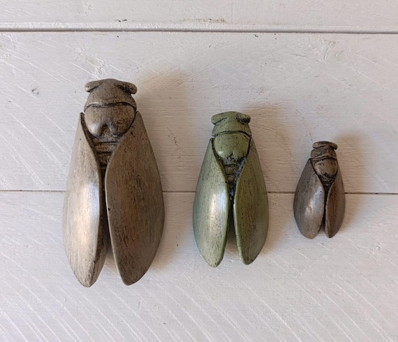 Handmade Resin Cicada Wall Decor: French Provence Insect Art - Etsy