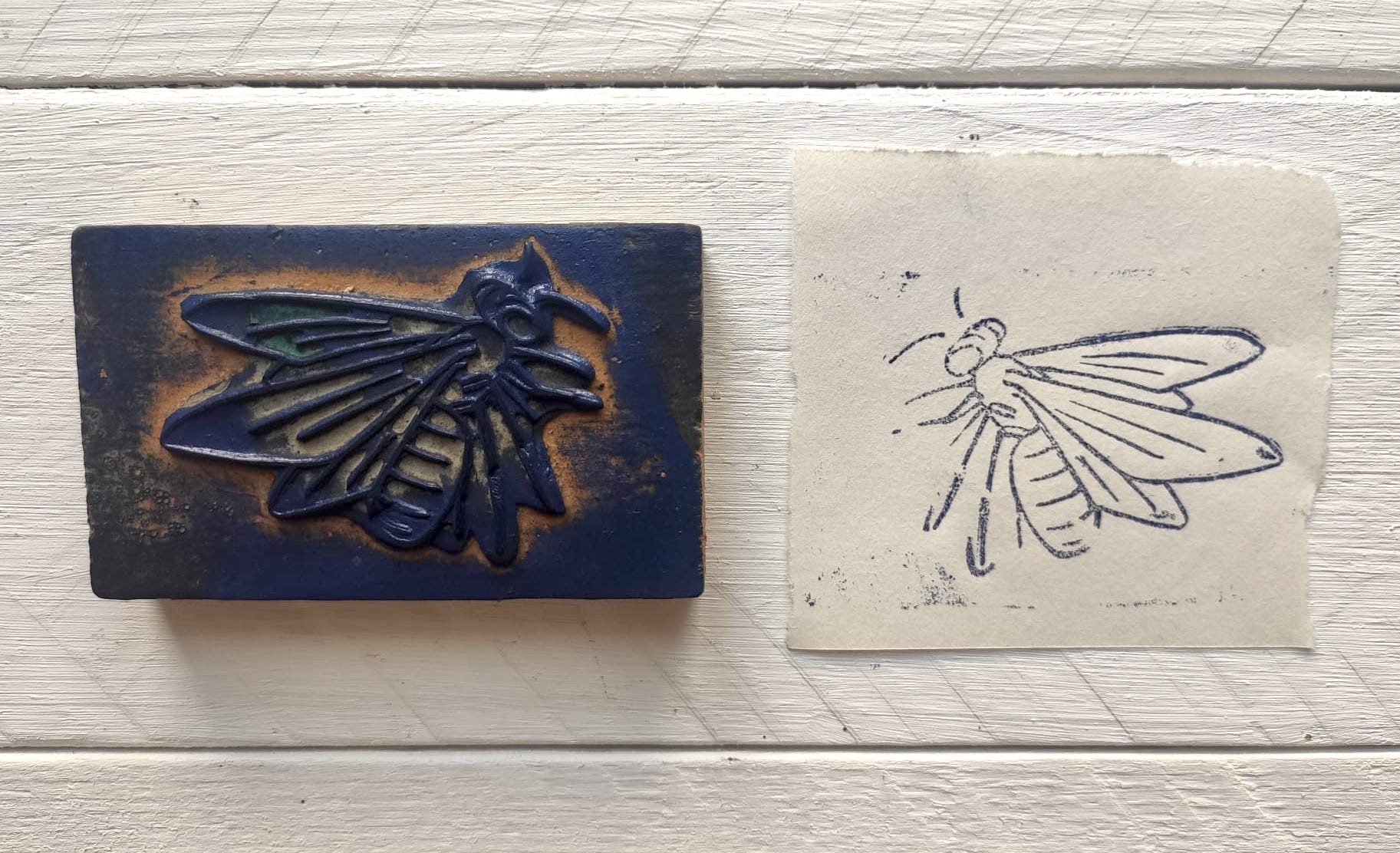 Vintage Insect Rubber Stamps - Etsy