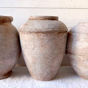 Hand-aged vintage vessels